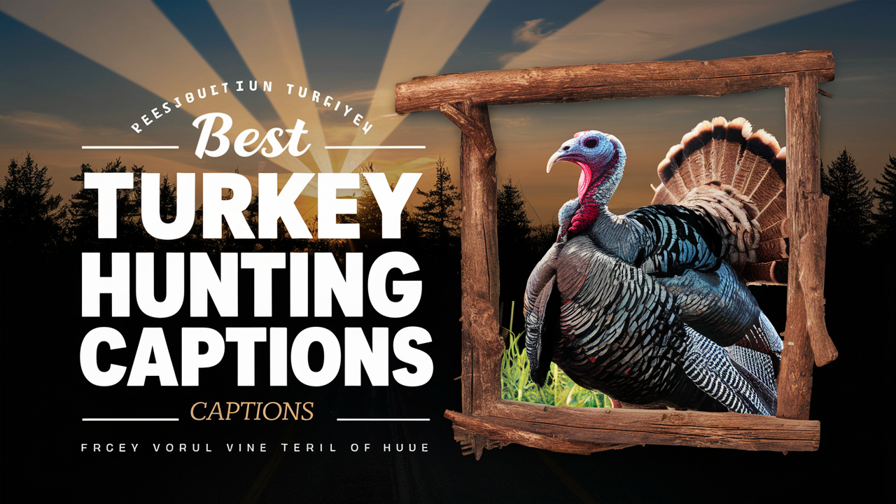 best turkey hunting captions 